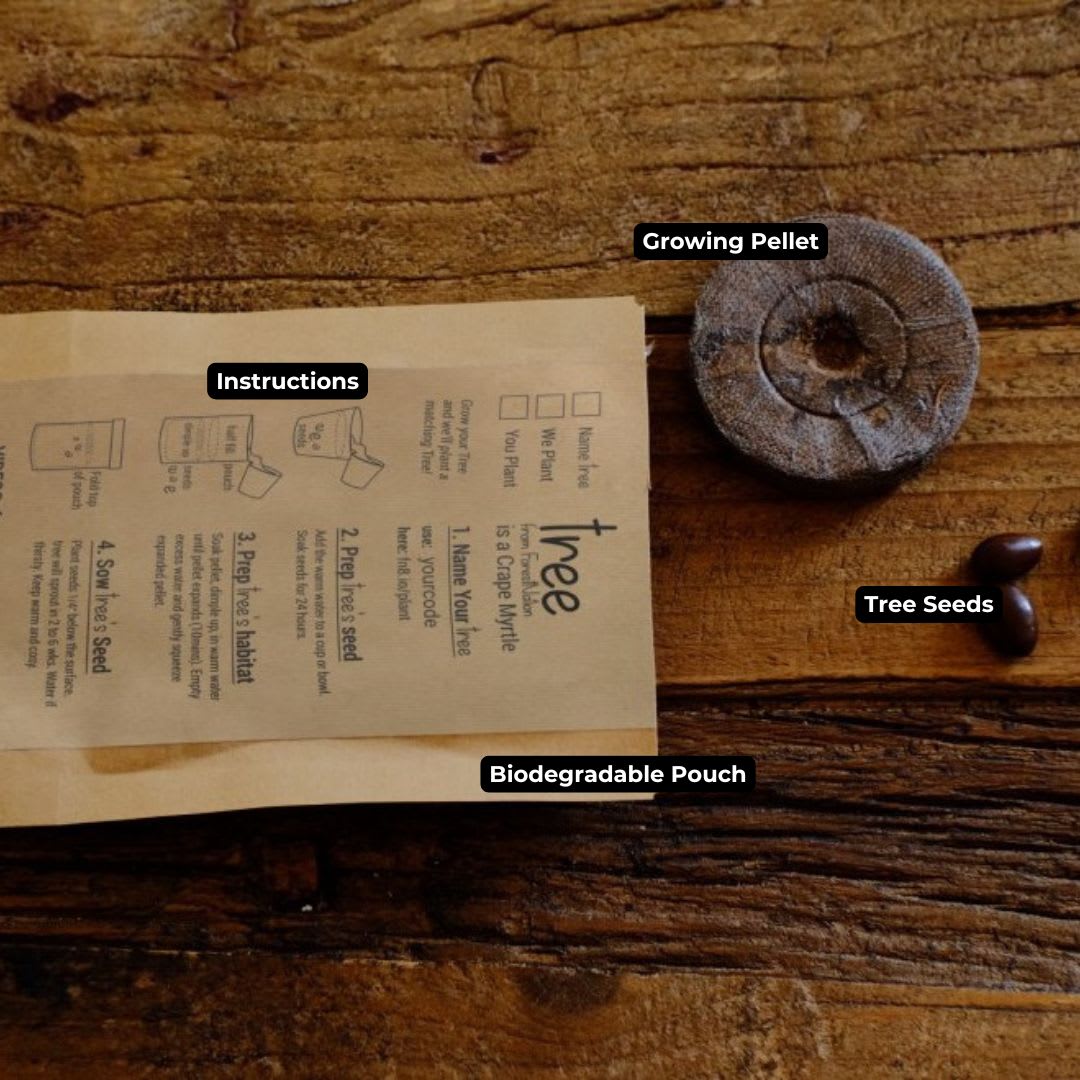 You Plant We Plant Tree Pouch, We Plant 500 More Trees